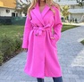 Kendra szövetkabát pink – Innova Fashion – 2. kép